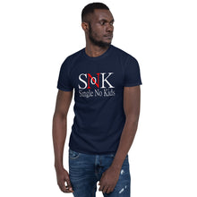 Load image into Gallery viewer, Single No Kids Short-Sleeve T-Shirt
